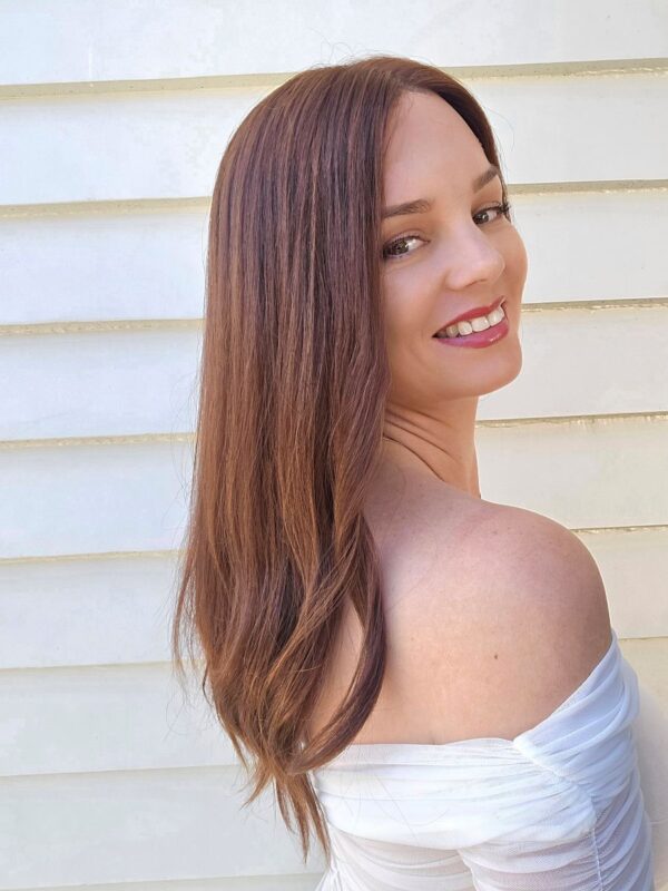 Eva human hair wig by Custom Hair Company Hamilton