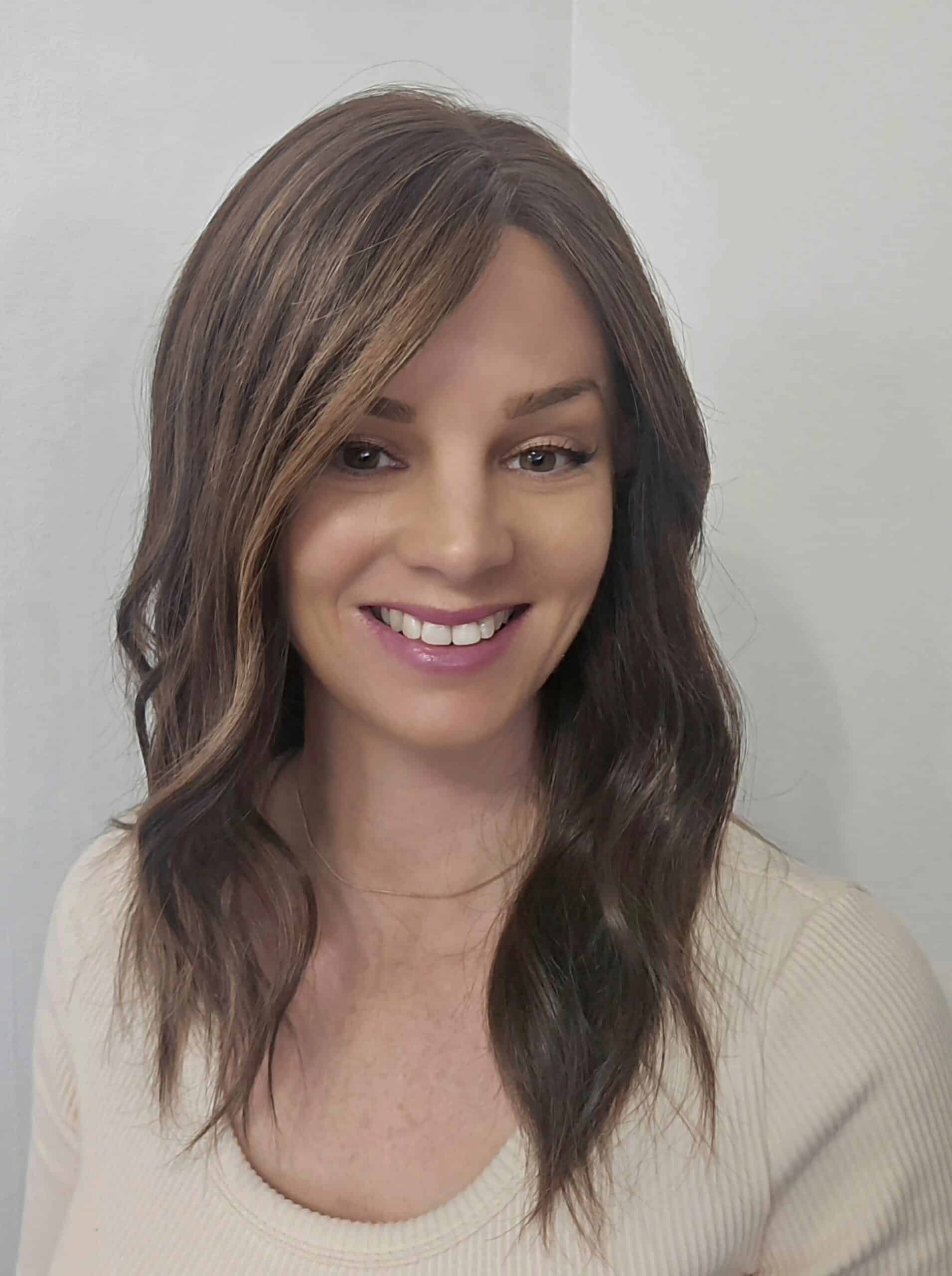 Maddie human hair wig by Custom Hair Company Hamilton NZ