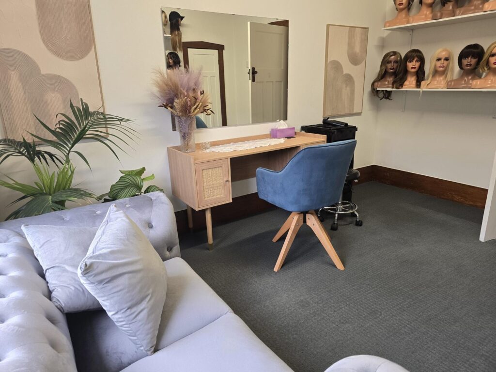 Custom Hair Company Hamilton inside the studio