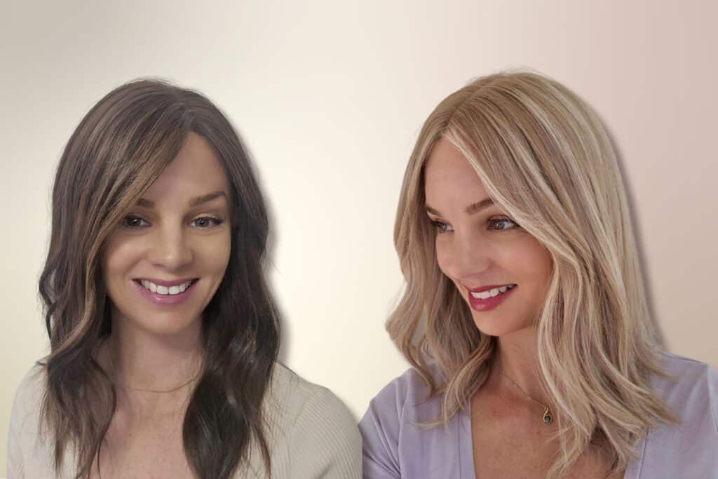 low density wigs Hair to Help by Custom Hair Company