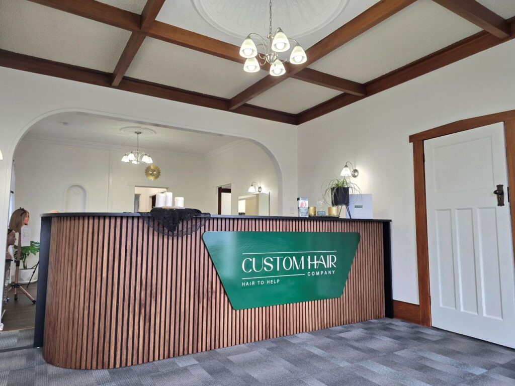 Custom Hair Company front desk