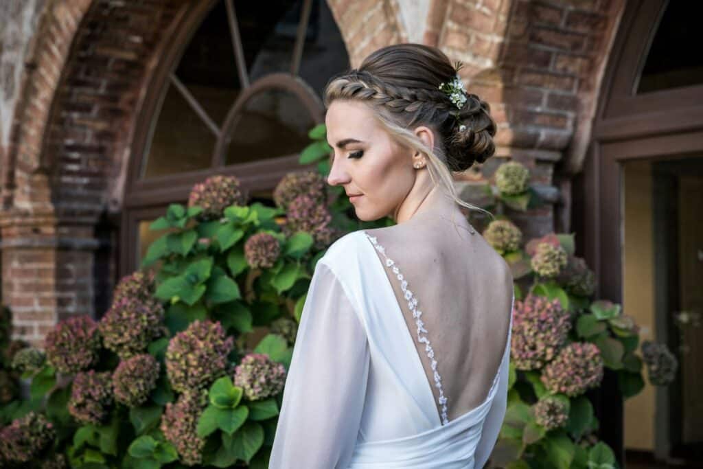 bridal wedding hair